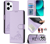 Para Xiaomi Poco X4 GT X5 Redmi K50i Note 11t 12 T 12r Pro Plus Impresión China 5G Solapa Card Slot Wallet Shell