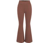 New Black Effortless Flare Leggings Women Soft Workout Tights Fitness Outfits Yoga Pants Bell-bottom Trousers For Gym Casual Wea