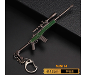 Llavero de Pistola de Juguete de Aleación Modelo de Pistola para Hombres y Niños