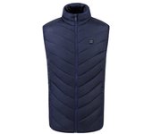 Men's heated cotton vest, graphene collar, electric heating, USB safety, intelligent constant temperature, new model, autumn and