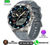 New 1.85 Inch HD Bluetooth Call Smart Watch Men Women Sports Fitness Heart Monitor 710mAh Smartwatch For Android iOS Phone 2024