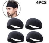 1-10Pcs Ultra-Thin Sports Sweatband Breathable Absorbent Headband Sweat Hair Head Band Soft Smooth Outdoor Sport Yoga Headband
