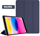 For New 2022 10th Generation A2696 PU Leather Tablet Folding Smart Cover Funda for Apple iPad 10 9 Inch Protective Case