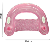 Flotadores de piscina hinchables, tumbonas flotantes, colchones de aire con reposabrazos, sillas de piscina