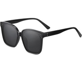 Gafas de sol cuadradas polarizadas de gran tamaño para mujeres y hombres, gafas vintage con lente plana a la moda