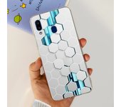 For Samsung Galaxy A20s Samsung A20 A30 Back Cover Phone Case Transparent Soft TPU Silicone Coque Women Fashion Flower Butterfly