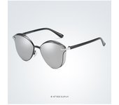 Nuevas Gafas de Sol Polarizadas Gafas de Sol Coloridas a Prueba de Rayos UV Redondas Retro para Mujeres de Moda Europea y Sentido Avanzado