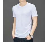 2025 Summer New Middle aged Breathable Ice Silk Dragon Head Jacquard High end Business Men's Short Sleeve