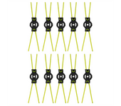 10PCS Mower Cutting Rope Mower Heads Weeding Brush Removing Moss Rust Free Wear-Resistant Mower General