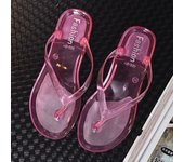 All Match Platform Flip Flops Transparent Slippers Slides Sandals PVC Flip Flops Slippers Anti Slip Beachwear Flats Shoes Summer