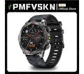 NEW AMOLED Smart Watch Camouflage Bluetooth Call Compass Outdoor Sports Whatsapp Notifications Men Smartwatch With Flashlight