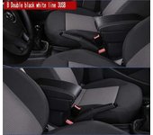 Suitable for Fiat 500 CA armrest, central store armrest with USB cup holder Count