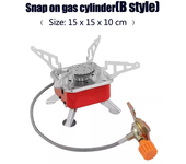 Estufa de Camping portátil, ignición electrónica, quemador de Gas plegable para exteriores, barbacoa, equipo de cocina para acampar, estufa, camping gas, estufa portátil camping, hornillo camping gas,