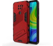 Phone Holder Case For Xiaomi Redmi Note 9 Case Bumper Hard Armor Full Edge Back Cover For Redmi Note 9 Case For Redmi Note 9
