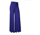 Women's Soft Wide Leg High Waist Elastic Thin Palazzo Spring And Summer, Korean Casual Pants, Large Size Loose Pants For Floor