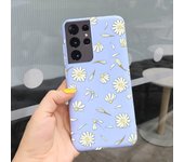 For Samsung S21 Ultra 5G Case Galaxy S21 Ultra With NFC Fashion Soft Liquid Silicone Phone Shell Samsung Galaxy S21 SM-G998B