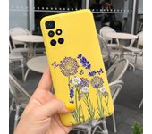 Flowers Cases For Xiaomi Redmi 10 Prime Case Candy Soft Liquid Silicone Back Cover For Redmi 10 Redmi10 Prime 6.5" Bumper Funda