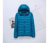 Lightweight Women Down Jackets Quilted Jacket Down Coats Solid Color Transition Jacket