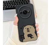 For Xiaomi Redmi A3 Case Lovely Panda Cartoon Anti-Fall Funda Soft Silicone Matte Cover For Xiomi Redmi A3 A 3 RedmiA3 4G Bumper