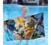 Cool L-s Cartoon N-Ninjago Towel Colorful Bath Towels For Girl Microfiber Quick Dry Custom Sand Free Beach Yoga Spa