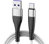 7A 100W USB Type C Cable 100W Fast Charging Wire For OPPO Oneplus Huawei P40 P30 Mate 40 Pro Realme USB C Charger Data Cord 3m