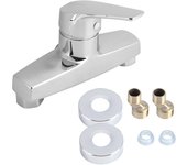 Bathroom Faucet,Zinc Alloy Bathroom Bathtub Single Handle Faucet Wall Mounted Bath Shower Valve Mixer Tap