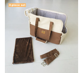 Dog Car Seat Dog Booster Car Seat Cat Carrier Bag Cat Bed for Small Dogs Cats Pet Car Seat with Pad and Straps for Dogs Cats