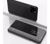 Funda con tapa de espejo para iPhone 16, soporte de cuero, 15, 14, 13, 12, 11 Pro Max, 15, 14, 8, 7, 6 Plus, 6S, XR, XS MAX