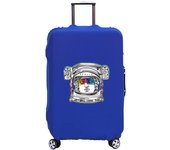 Astronaut Printed Design Travel Trolley Case Cover Protector Washable Suitcase Cover Luggage Storage Covers for Luggage Cover