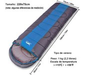 Desert&Fox Camping Sleeping Bag Lightweight 4 Season Warm & Cold Envelope Backpacking Sleeping Bag for Outdoor Traveling Hiking