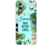 For Vivo Y76 5G 2021 Case Fundas Donut Butterfly Pattern Painting Etui Back Cover For Vivo Y76 Y 76 VIVOY76 5G Silicone Tpu Case