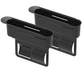 1/2pcs Retractable Car Seat Gap Storage Box Scalable Phone Key Organizer Car Seat Gap Filler Practical Large Capacity