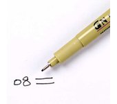Micron Sketch Marker Pen Black Pigment Liner Neelde 0.05 Brush Drawing Pen For Drawing Sketching Writing Hook Art Pen