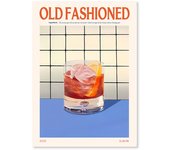 Retro Cocktail Canvas Painting Pasta Juice Martini Whiskey Sour Wall Art Posters Living Room Kitchen Interior Decor Painting