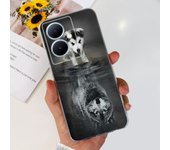 Transparent Soft TPU Slim Phone Cover For Vivo V29 Lite 5G V 29 Lite Back Case Child Fashion Cute Animals Cartoon Shell V29 Lite