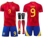 Children 2324 Real Madrid Home Jersey No. 9 Mbappe 5 Bellingham 7 Vinicius Football Uniform Sports Men's Suit