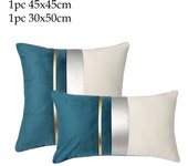ANUMEI Pack of 2 Luxury Velvet Cushion Cover 45x45cm 30x50cm Home Decor Pillow Case Decorative Sofa Pillows Cover Design Grey