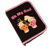 Creative Book Shape Pencil Case 9 Layers Large Capacity Korean Style Stationery Bag Cartoon Cute Design Animal Pencil Pouch