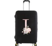 initial letter Printed Design Travel Trolley Case Cover Protector Washable Suitcase Cover Luggage Storage Covers for 18-32 Inch Luggage Cover.
