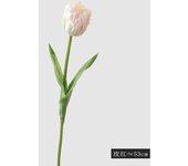 PU parrot tulipa simulación floral sistema de color fresco decoración del hogar 6 flores falsas simulación de boda ramo tulipa