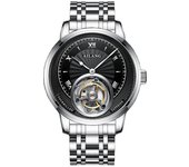 AILANG-Reloj Mecánico tourbillon auténtico para hombre, cronógrafo ultrafino de diez marcas famosas, hueco, nuevo, 2020