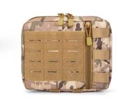 Botiquín Táctico Multifunción con Molle y Corte Láser - Organizador Modular para Primeros Auxilios, EDC y Herramientas (Camping, Emergencia, Nylon Militar, Impermeable)