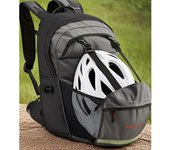 Mochila para Moto Impermeable, con Compartimento para el Casco, 24-36 l
