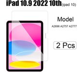 Tablet Tempered glass film For Apple ipad Air 5 2022 10.9" Scratch Proof Explosion prevention Screen Protector 2Pcs A2588 A2589