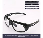 Gafas de ciclismo gafas integradas de grado de miopía marco vacío deportes a prueba de viento bicicleta para correr protección ocular gafas de sol