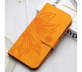 For Apple iPhone 16 15 Plus Wallet Collection Para IPhone 15 16 14 13 12 Pro Max Collection 3D Girasol Leather Solapa Lady