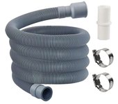 Automatic Drum Washing Machine Drain Pipe Drain Hose Fittings, 4 Meter