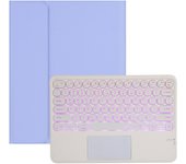 Backlit Spanish Keyboard Case for For Samsung Tab A8 Bluetooth Wireless Cover For S6 Lite 10.4" S7 11" S8 11" S7 Plus/FE S8 Plus