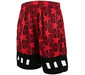 Los pantalones de baloncesto son sueltos y llegan hasta la rodilla, de secado rápido para correr en la playa y hacer ejercicio.
