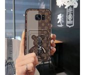 Full wrap Anti-knock Phone Case For Samsung Galaxy S7 Edge/G9350 Card bag Waterproof Soft case Cute Durable protective